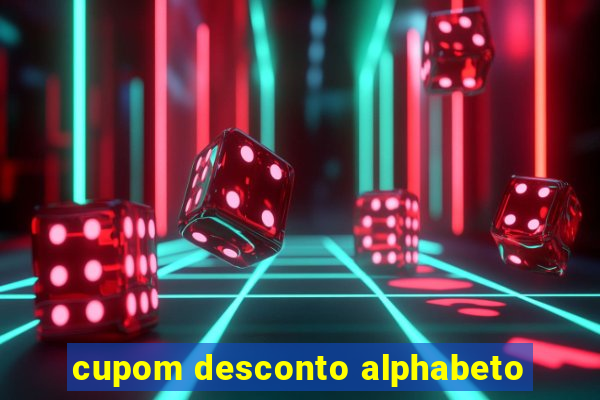 cupom desconto alphabeto